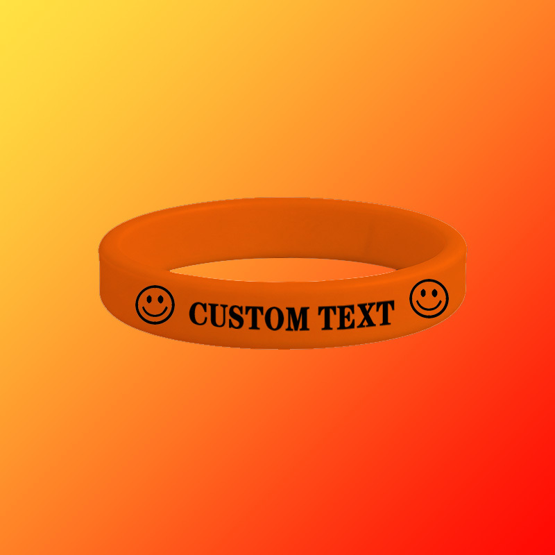 100pcs Custom Silicone Wristbands, Gift for Her